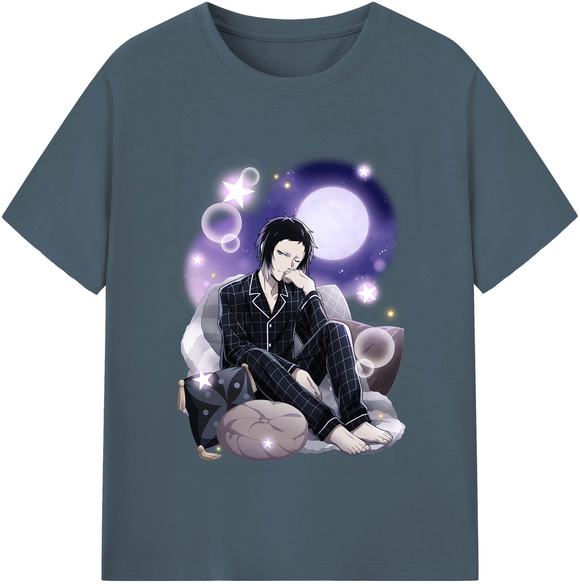 （画像用） 文豪ストレイドッグス Bungo Stray Dogs 綿100％半袖Tシャツ（フロントプリント）